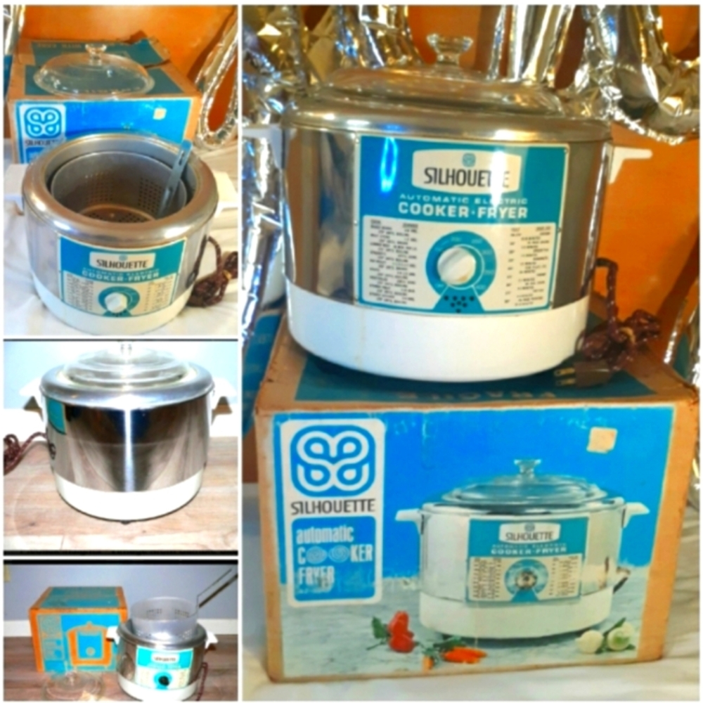 Vintage MCM Cooker Fryer Rare Mid Century Modern